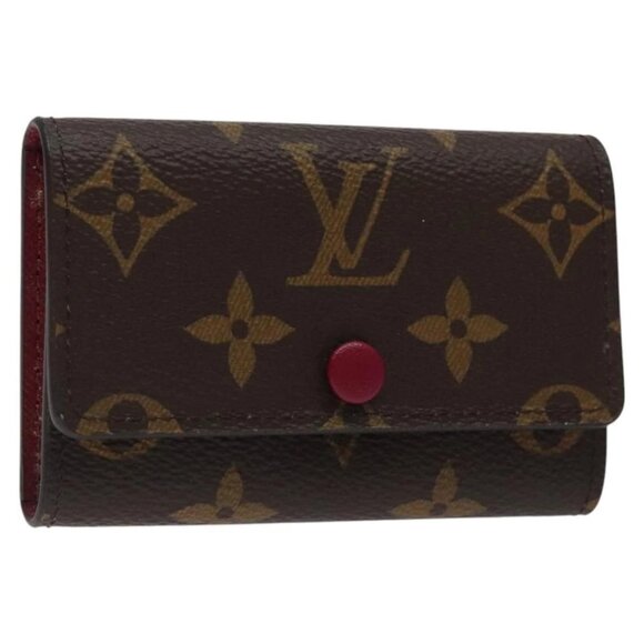 LOUIS VUITTON Monogram Multicles 6 Key Case Fuchsia - Picture 1 of 16